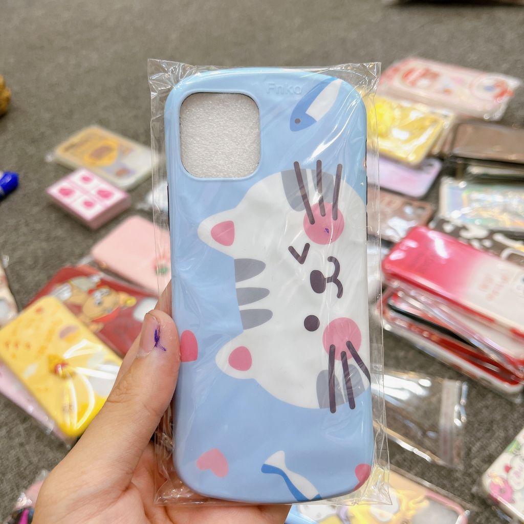 Case Ốp điện thoại iPhone Mèo Nhám trơn Gợn sóng