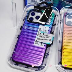 Case Ốp điện thoại iPhone Nhám Sọc ngang Hologram Youngkit chính hãng  iPhone 14/15/Pro/Promax