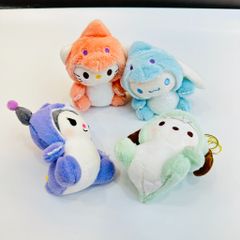 Móc Khóa Gấu Bông Cosplay Nhiều Màu Dễ Thương
