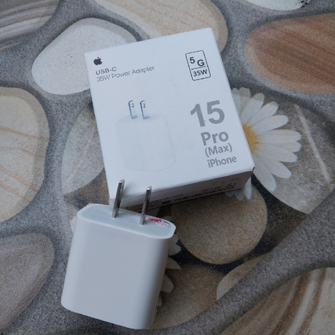 Cóc sạc zin iPhone 5G USB-C + C 35W For iPhone 15Promax TypeC-TypeC