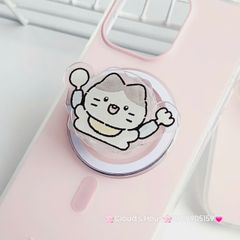 Case Ốp điện thoại iPhone Trong Nhám Magsafe Hồng Pastel Zoozoo Case iPhone 12/13/14/15/16/Pro/Promax