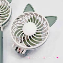 Quạt Cầm Tay - Để Bàn Tai Mèo Gập Được Đầu