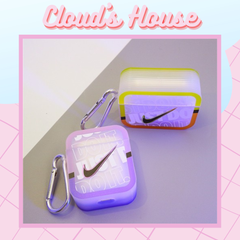 Cover Case Vỏ bảo vệ Airpod Nike Trong Chống Shock Form vuông Airpod 1/2/3/Pro/Pro2