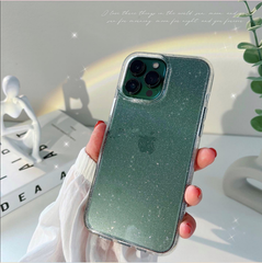 Case Ốp điện thoại iPhone Aapoo Kim tuyến Trắng Bling Bling Chống ố iPhone 11/12/13/14/Plus/Pro/Promax