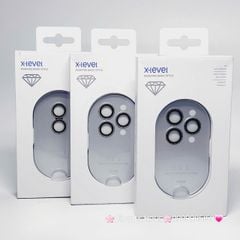 CƯỜNG LỰC Camera X-Level Diamond Đính đá iPhone 16/Plus/Pro/Promax