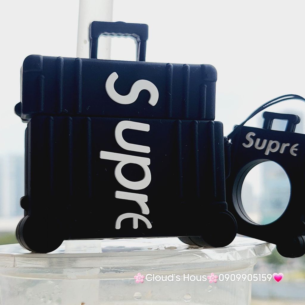 Cover Case Vỏ bảo vệ Airpod Su dẻo Vali Airpod 1/2/3/Pro/Pro2