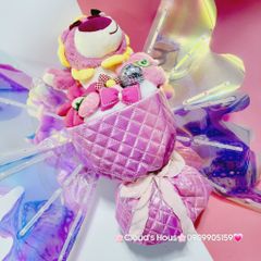 Bó hoa Gấu Bông Gấu Dâu Lotso