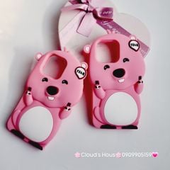 Case Ốp điện thoại iPhone Su dẻo Chuột Loopy Yeah iPhone 6P/7P/8P/X/Xs/XSMax/11/12/13/14/15/Pro/Promax