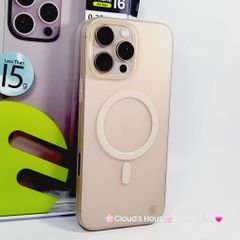 Case Ốp điện thoại iPhone Switcheasy Ultra Slim Nhám Lụa Siêu Mỏng Magsafe 0.35mm 16/Plus/Pro/Promax