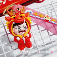 Móc Khóa Cậu Bé Cosplay Rồng TẾT
