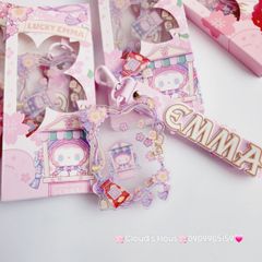 Móc Khóa Thẻ May Mắn Lucky Emma Đài Loan