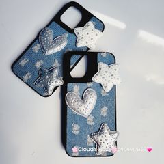 Case Ốp điện thoại iPhone Jeans Ngôi Sao Nổi Cá Tính cá tính iPhone 7+/8+/X/Xs/XSMax/11/12/13/14/15/Pro/Promax