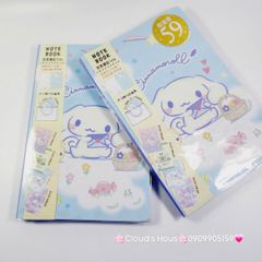 Sổ Tay - Vở Sanrio Kuromi Cinnamoroll Melody Hello Kitty Cho bé (ĐÀI LOAN)