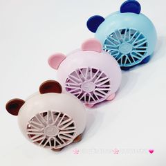 Mini Fan - Quạt Tai Thỏ và Gấu để bàn siêu mini