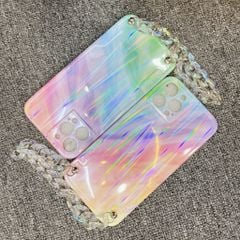 Case Ốp điện thoại iPhone Tua rua Hologram iPhone 7/8/X/Xs/XsMax/11/12/Plus/Pro/Promax