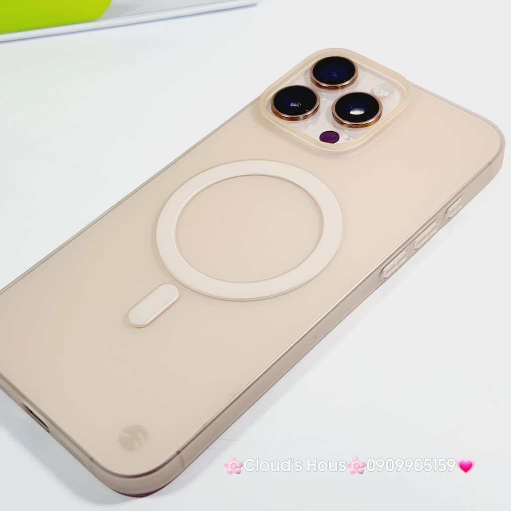 Case Ốp điện thoại iPhone Switcheasy Ultra Slim Nhám Lụa Siêu Mỏng Magsafe 0.35mm 16/Plus/Pro/Promax