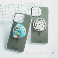 Case Ốp điện thoại iPhone Trong Nhám Magsafe Xanh rêu Zoozoo Case iPhone 12/13/14/15/Pro/Promax