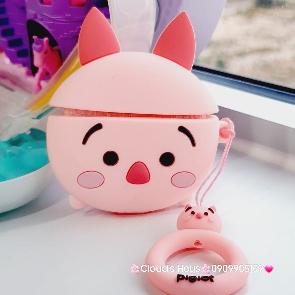 COVER AIRPOD SU DẺO MẪU HEO KUTE CÁC LOẠI