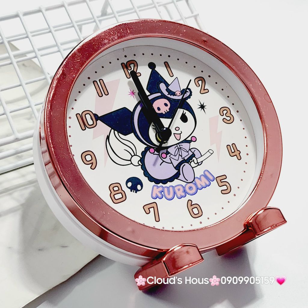 Đồng hồ để bàn Kuromi