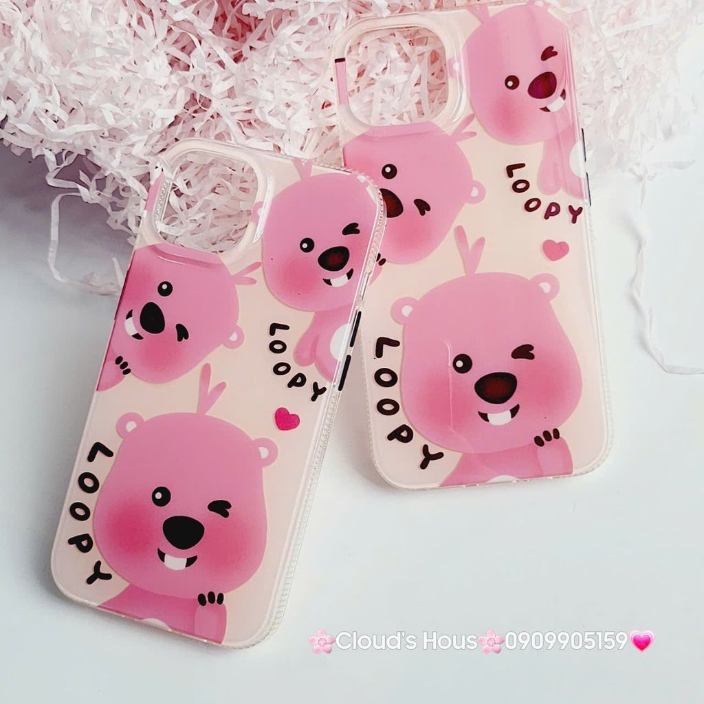 Case Ốp điện thoại iPhone Chuột Cute Loopy iPhone 13/14/15/Pro/Promax