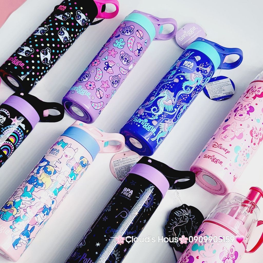 BÌNH GIỮ NHIỆT Cao Cấp SMIGGLE Chính hãng