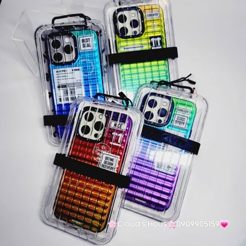 Case Ốp điện thoại iPhone Nhám Sọc ngang Hologram Youngkit chính hãng  iPhone 14/15/Pro/Promax