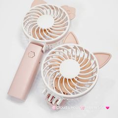 Quạt Cầm Tay - Để Bàn Tai Mèo Gập Được Đầu