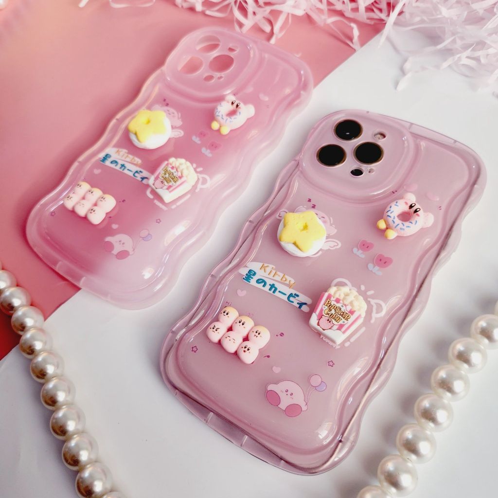 Case Ốp điện thoại iPhone Phao trong Viền gợn sóng icon nổi iPhone 11/12/13/14/Pro/Promax