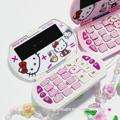 Máy Tính Hello Kitty Siêu Nhỏ Gọn KT168