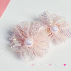 Kẹp tóc Hoa ren cho bé (cặp)