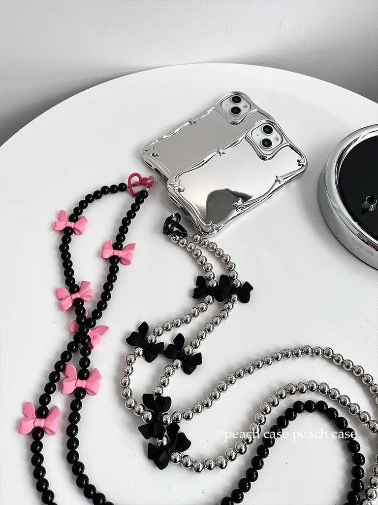 Dây đeo điện thoại nơ (2 màu)