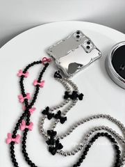 Dây đeo điện thoại nơ (2 màu)