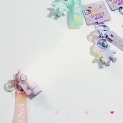Móc Khóa Phi Hành Gia Lùn Có Đèn Led Space