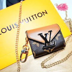 Cover Case Vỏ bảo vệ Airpod Bóp da LV Siêu Sang kèm dây đeo Airpod 1/2/3/Pro/Pro2