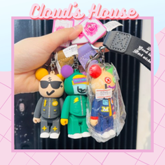 MÓC KHOÁ Bearbrick Đứng Siêu Ngầu