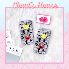 Case Ốp điện thoại iPhone Bearbrick Umku Dẻo Dạ quang iPhone 7/8/X/Xs/XsMax/11/Pro/Promax