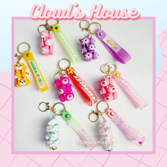 Móc Khóa Lotso & hoạt hình Chùm Mini Adorable