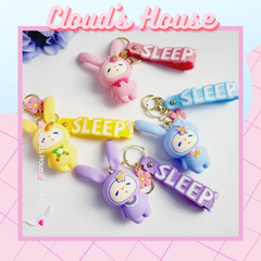 Móc khóa Tai thỏ SLEEP