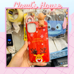 Case ốp điện thoại iPhone Tuần lộc Noel bóng trơn