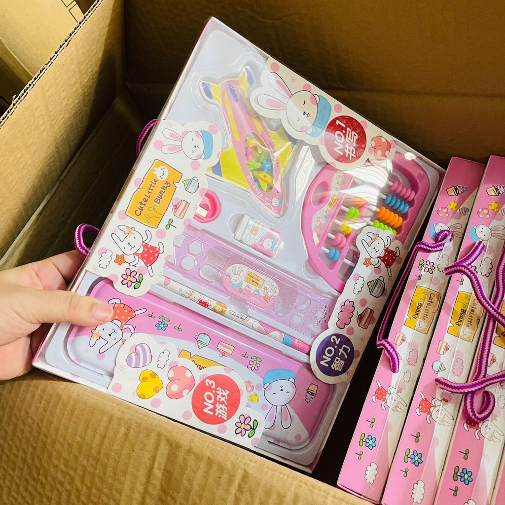 Bộ Đồ Dùng Học Tập Cho Bé (7 món)