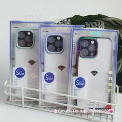 Case Ốp điện thoại iPhone X&M Trong viền hologram bóng iPhone 14Promax/ 15Promax (5 mẫu)