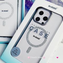 Case Ốp điện thoại iPhone Trong Magsafe Kim tuyến Bling Bling Memumi iPhone 15/16/Promax