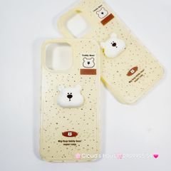 Case Ốp điện thoại iPhone icon Teddy Bear CASE iPhone 12/13/14/15/16/Pro/Promax