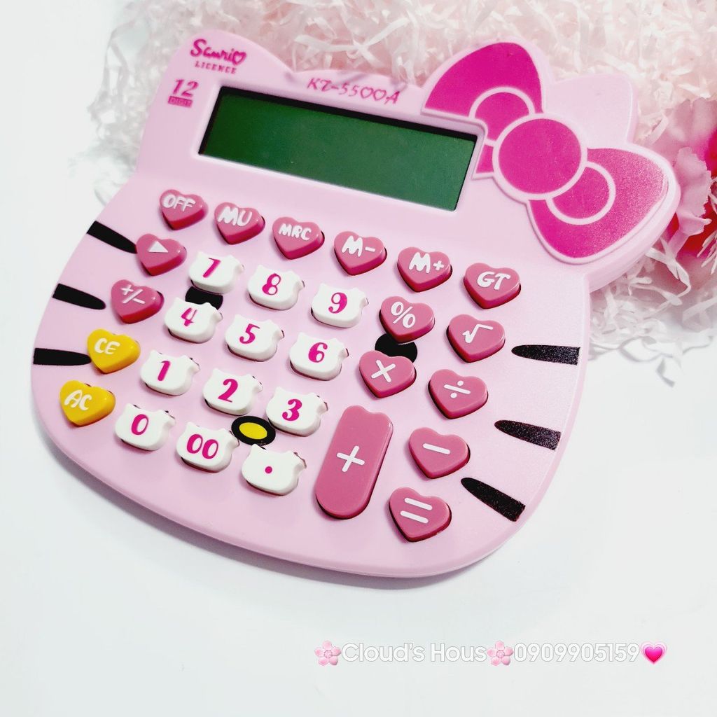 Máy Tính Hello Kitty KT-5500A (lớn)