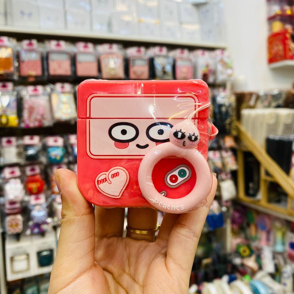 COVER AIRPOD SU DẺO BÉ ĐÀO KUTE CÁC LOẠI