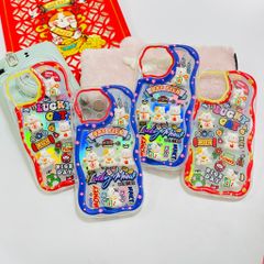 Case Ốp điện thoại iPhone Mèo Hologram icon nổi Phao chống Shock iPhone 11/12/13/14/15/Pro/Promax - TẾT