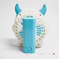 Mini Fan - Quạt Cầm Tay Có Tai Sừng Nhiều màu