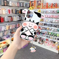 Case Ốp điện thoại iPhone Su dẻo Bò sữa Baby Sừng vàng iPhone 7/8/Plus/11/Xr/11Pro