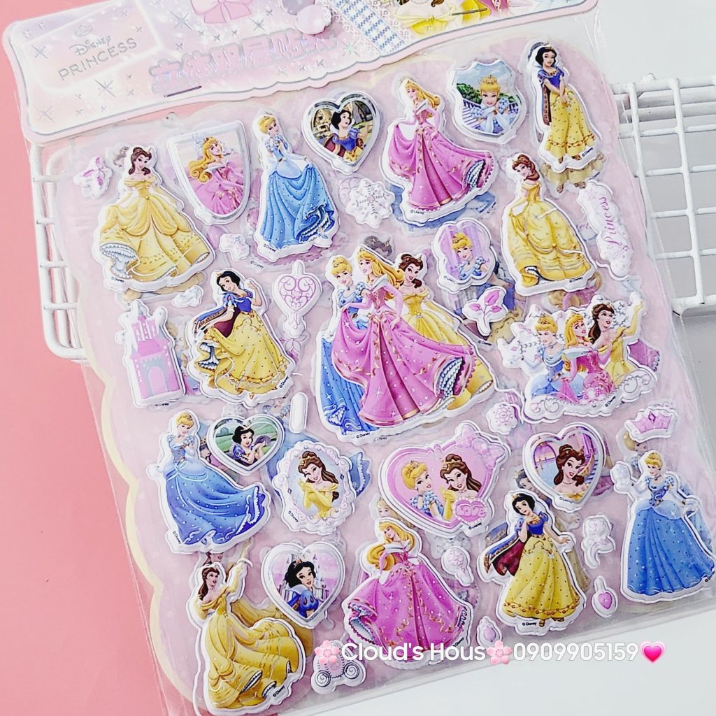 Sticker Disney 3D nổi
