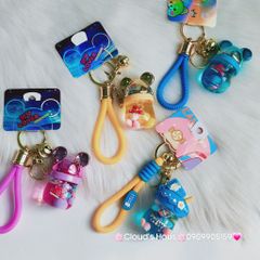Móc Khoá Bình Nước Bling Bling Tai Mickey & Candy